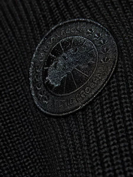 Geacă Canada Goose cu glugă negru