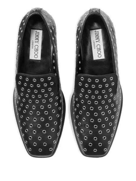 Pantofi loafer Jimmy Choo negru