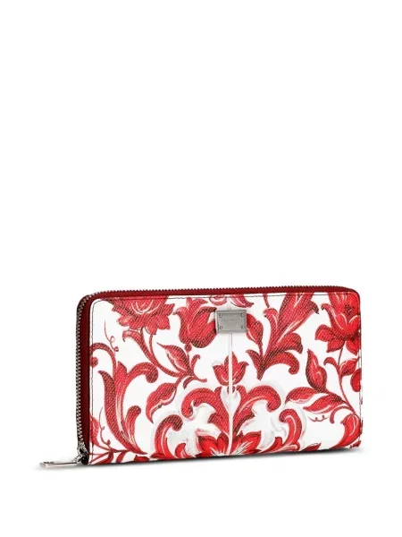 Raštuotas piniginė Dolce & Gabbana balta