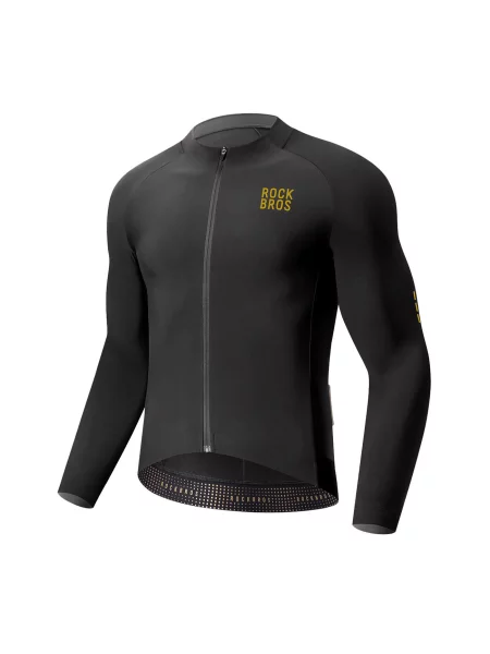 Kurtka rowerowa diamond Rockbros jesień/zima czarna