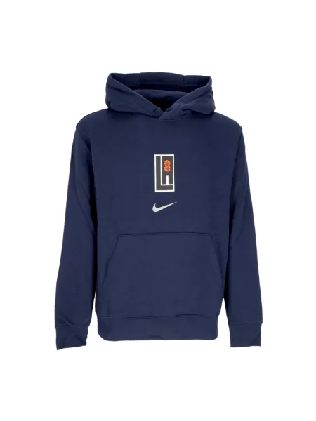 Bluza z kapturem Nike polarowa niebieska