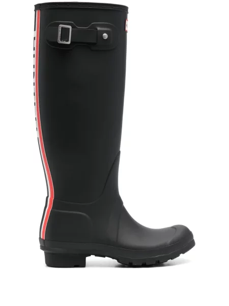 Botine Hunter cu autograf negru