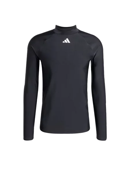 Μακρυμάνικη μακρύς μπλούζα Adidas Sportswear λευκό