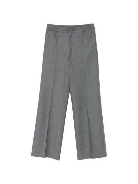 Pantaloni Berwich cu cordon gri
