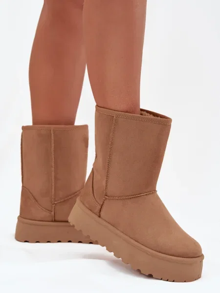 Škornji za sneg Boto rjava