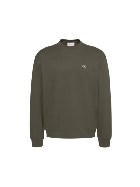 Calvin Klein Jeans Bluza Khaki zielona