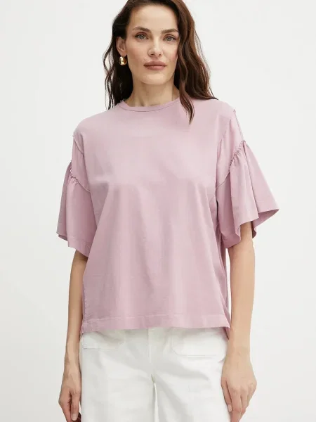 Тениска Pinko дамска розово