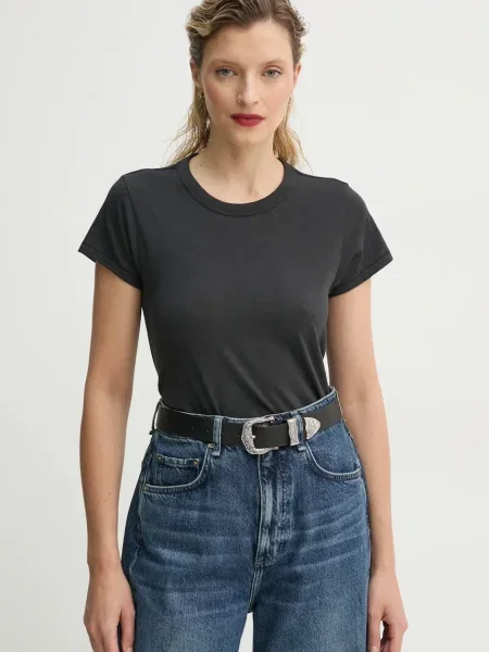 Тениска Rag & Bone черно