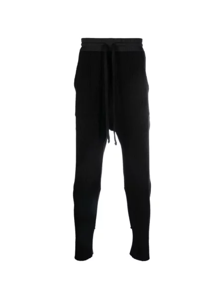 Pantaloni Tessitura Body Couture tricotate alergare negru