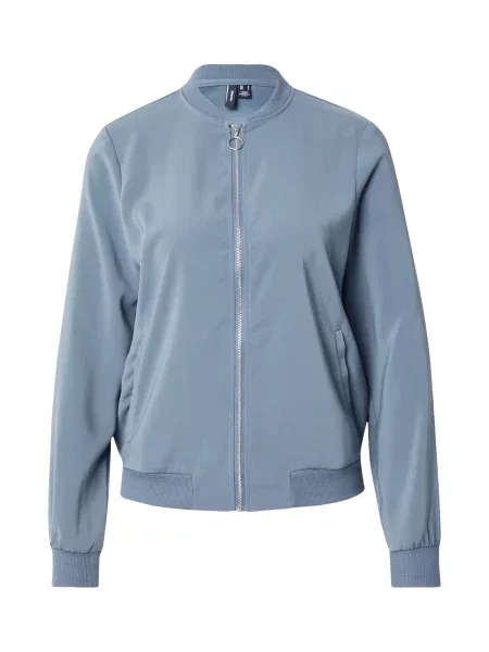 VERO MODA Geacă de primăvară-toamnă VMCoco fumuriu albastru