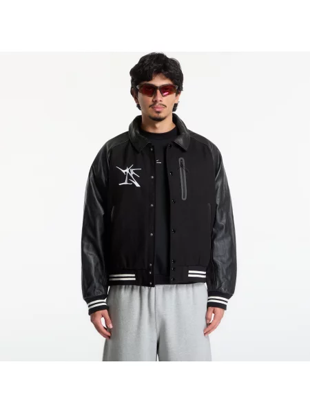 Jachetă Nike Destroyer Jacket Black/ Black/ Safety Orange XL negru