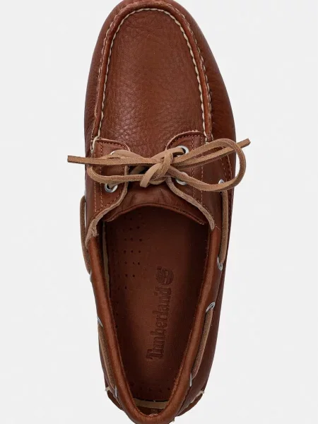 Timberland férfi bőr mokaszin Classic Boat Boat barna