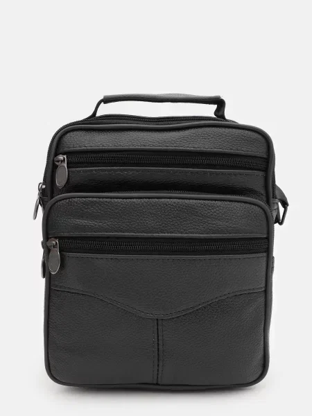 Borsa Leather Мессенджер Шкіра чорний