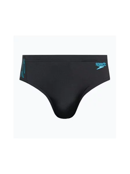 Плавки Speedo Hyper Boom Splice Brief чорно-блакитні блакитні