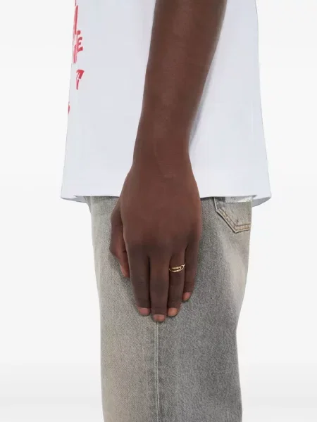 Pierścionek Off-white biały