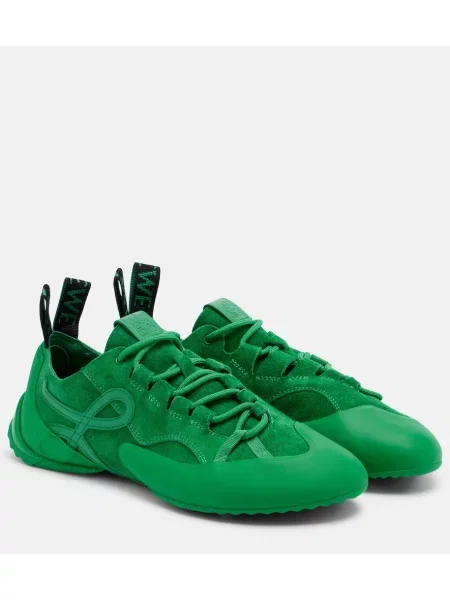 Semišové tenisky Loewe zelené