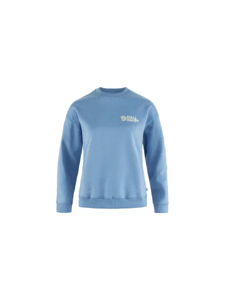 Sweter Fjällräven z kapturem klasyczny niebieski