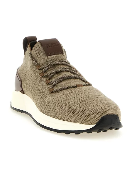 Sneakersy Tod's brązowe