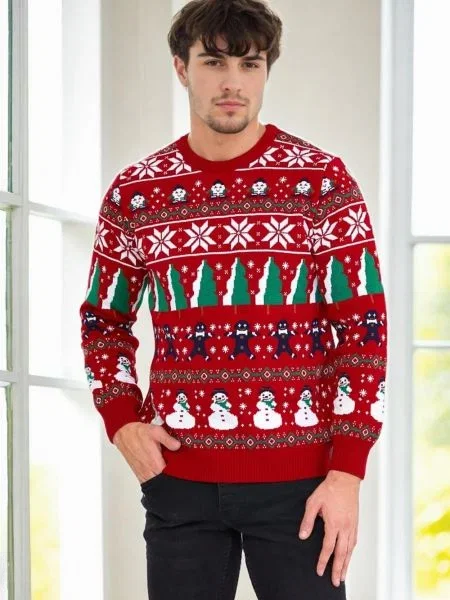 Pulover Dewberry roșu