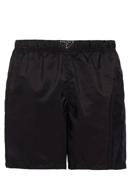 Slip de baie Prada negru