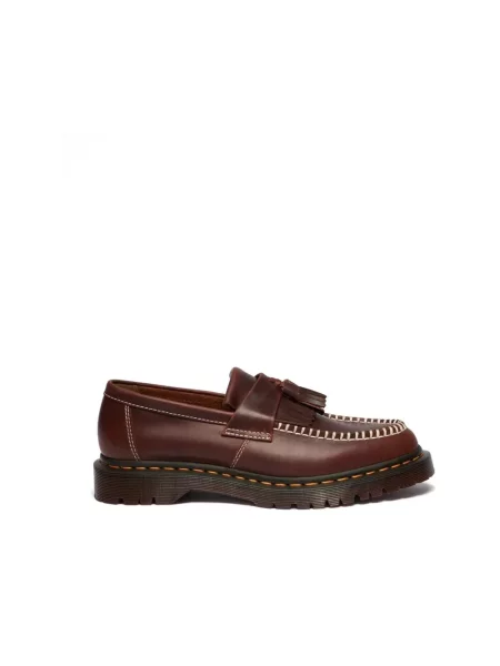 Dr. Martens Adrian Ben Tassel Loafer mokasyny skórzane brązowe