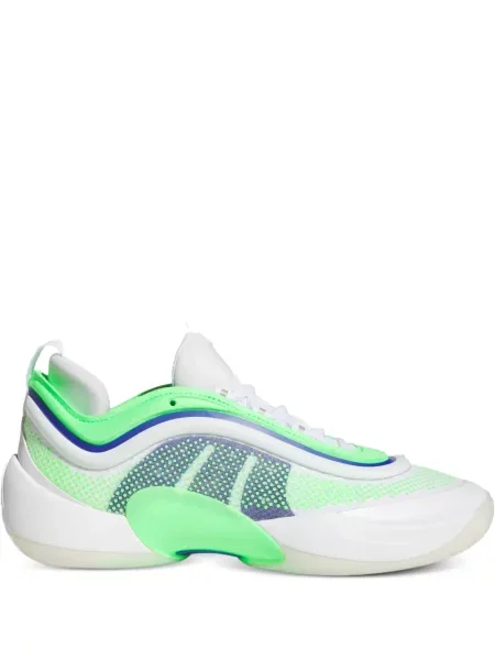 Șapcă Adidas cu dungi cu broderie de catifea alb