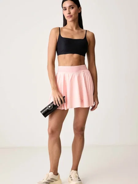 Adidas by Stella McCartney fustă sport roz