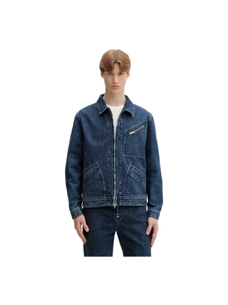 Kenzo kurtka jeansowa niebieska