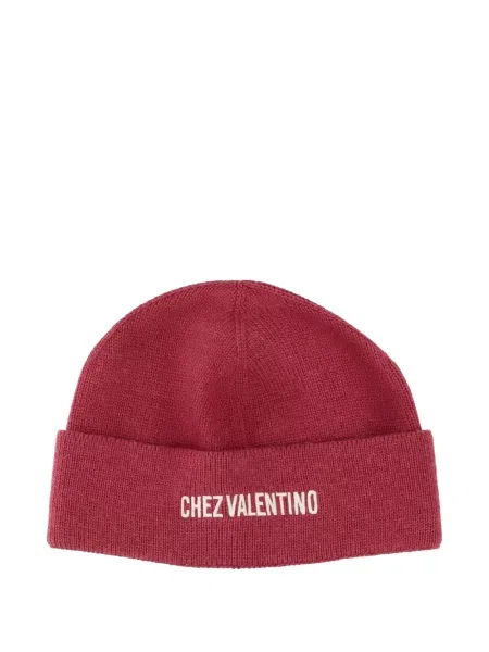 Căciulă Valentino Garavani cu broderie
