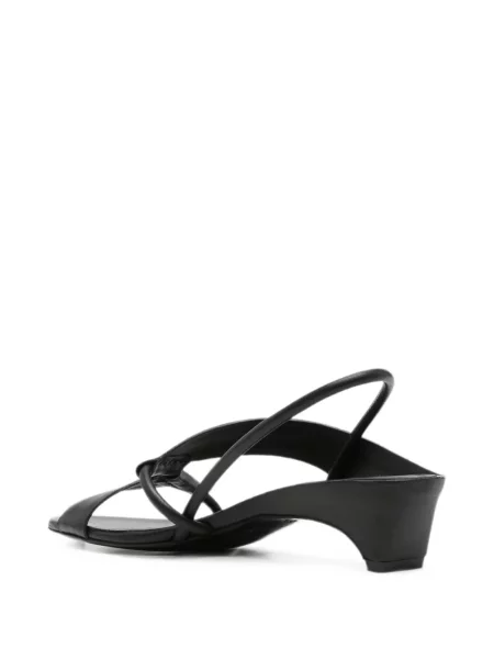 Sandale Del Carlo din piele slingback negru
