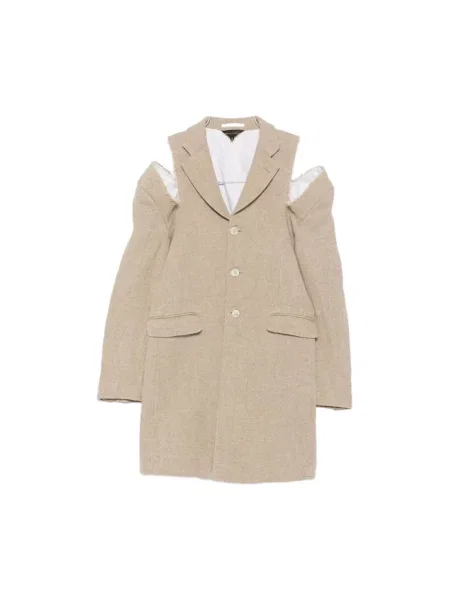 Płaszcz Comme Des Garcons beżowy