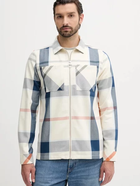 Barbour cămașă din ETTRICK relaxed bej