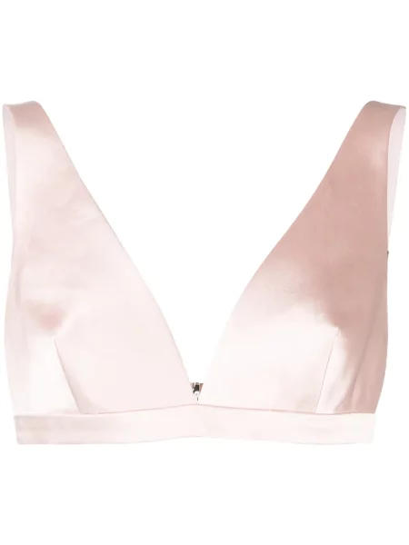 Top Givenchy cu decolteu în V roz