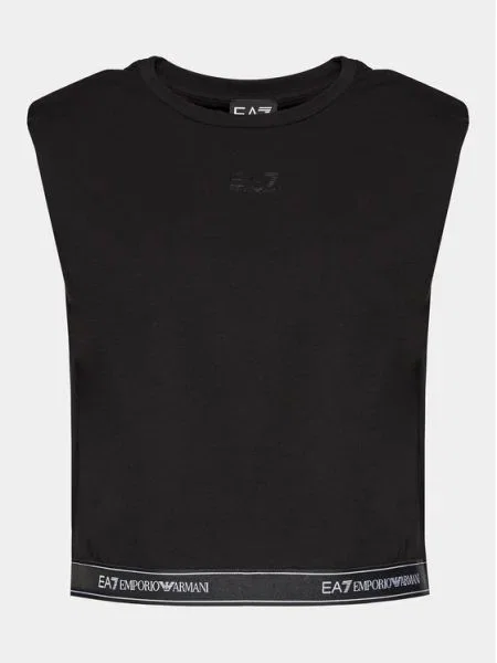 Emporio Armani Póló Regular Fit fekete