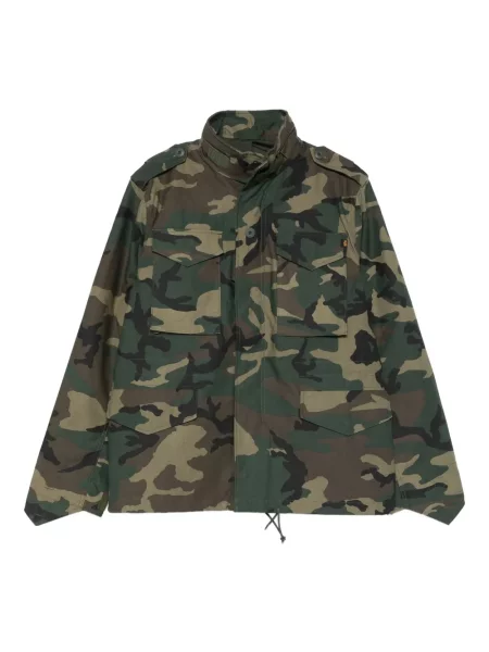 Geacă parka Alpha Industries verde