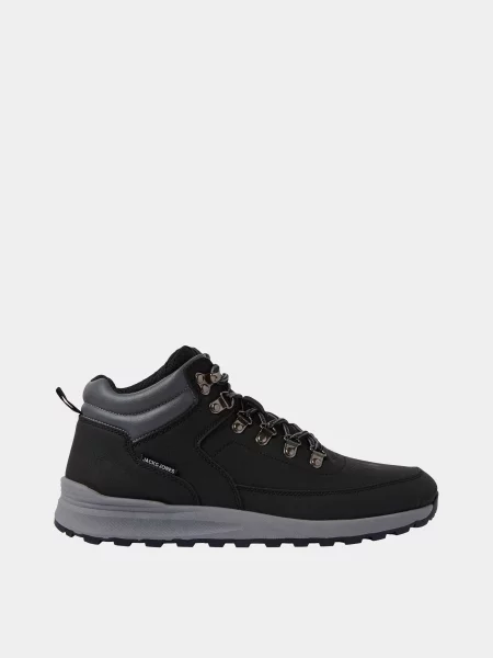 Черевики JACK & JONES EATON BOOT поліуретан чорний