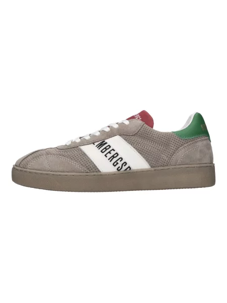 Sneakersy Bikkembergs skórzane szare