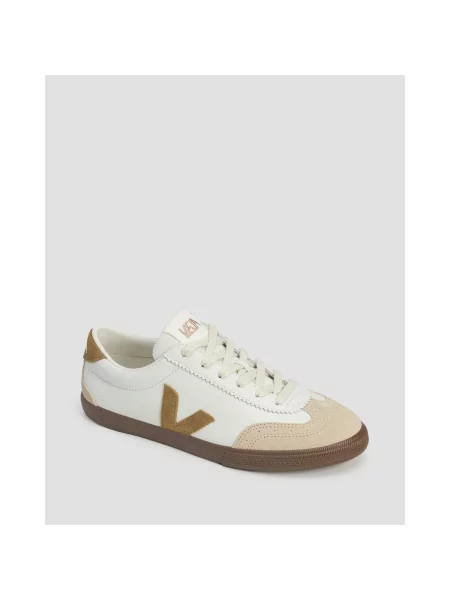 Veja sneakersy skórzane Volley biały