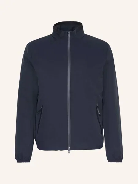 Woolrich Péřová Bunda Sailing tmavě modrá