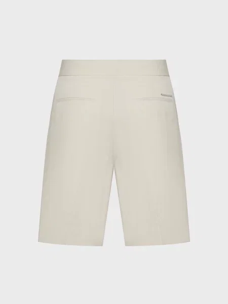 Лляні шорти Calvin Klein сірі