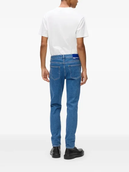 Blugi Karl Lagerfeld Jeans albastru