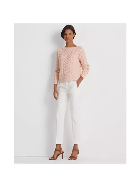 Skinny сhinosy Ralph Lauren białe