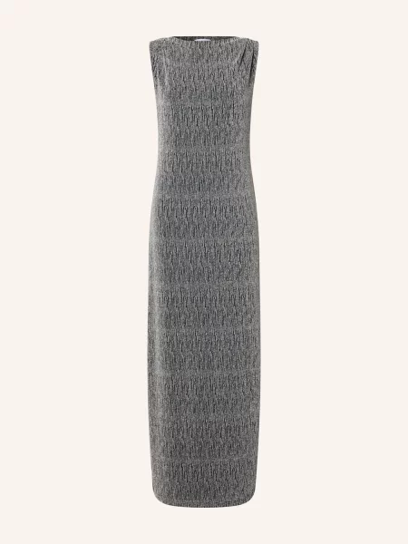 Selected Femme Šaty S Třpytivou Přízí černá/ stříbrná černé