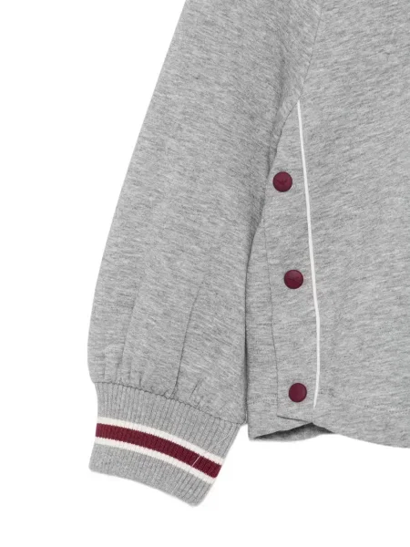Bluza z kapturem dziecięca Emporio Armani szara