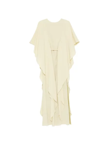 Maxi rochie maxi Amsale din crep de costum galben