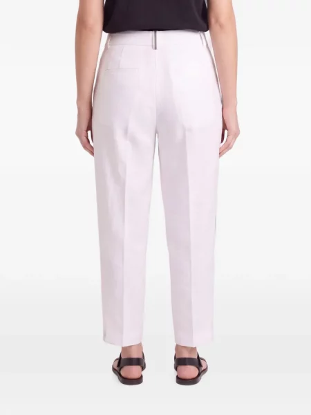 Pantaloni Brunello Cucinelli alb