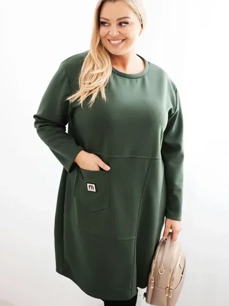 Rochie Kesi Włoski de costum verde