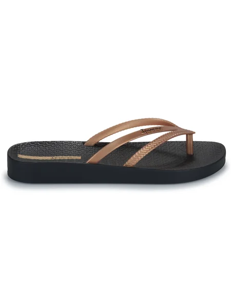 Dámske žabky Ipanema Bossa Soft V black/gold čierna