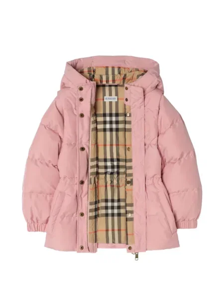 Dětska bunda Burberry růžová