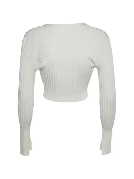 Cardigan Simkhai tricotate alb